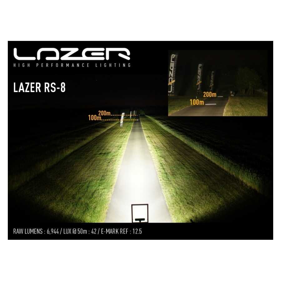 Oświetlenie LAZER RS-8