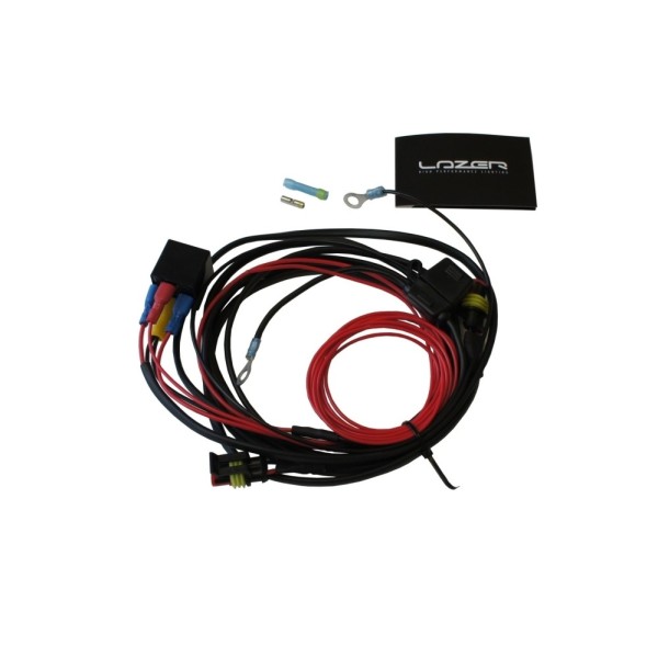 Zestaw dwóch lamp LAZER TRIPLE-R 750 z systemem montażu w fabrycznym grillu - Toyota Hilux (2015 -)
