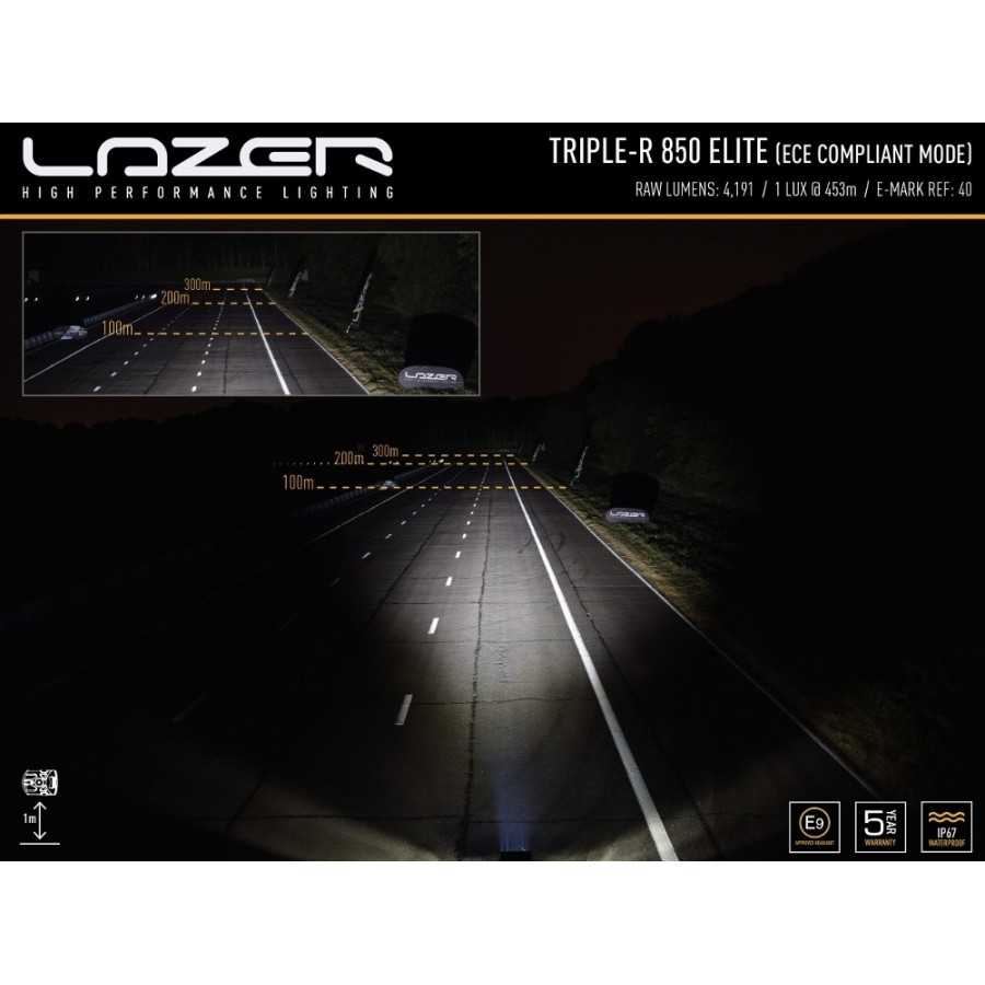 LAZER Triple-R 850 Elite 3 - black
