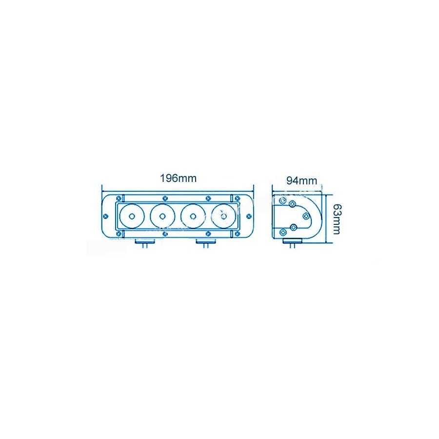 Panel LED 2X LED LB0067