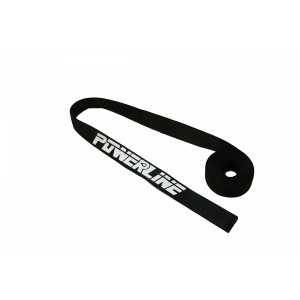 Osłona liny syntetycznej Powerline, 15mm, czarna, na linę o grubości 3-6mm