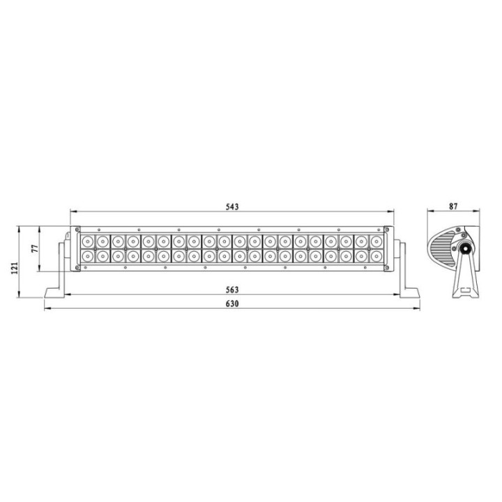 Panel LED 2X LED LB0067