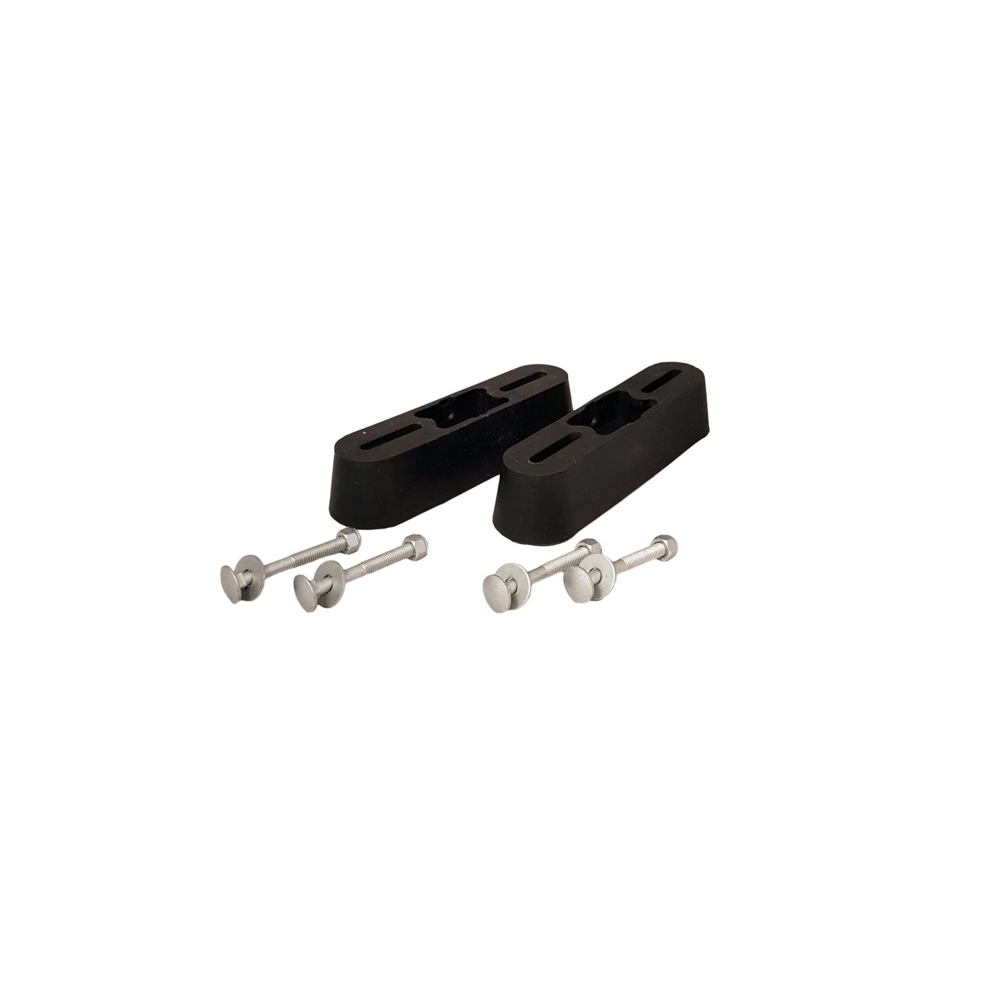 Warning Light Mount Riser Rubber Mounting Kit for Warning Lights – Height: 41 mm