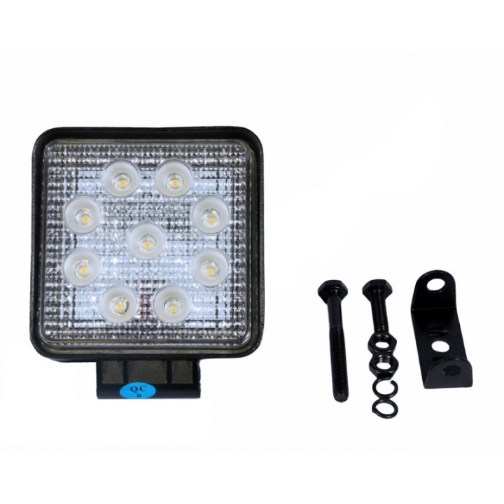 Lampa robocza Powerlight 9x LED, 27W, 2200 lm, 10-30V