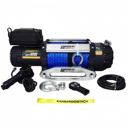 Powerwinch PW12500 Extreme 12V mit synthetischem Seil