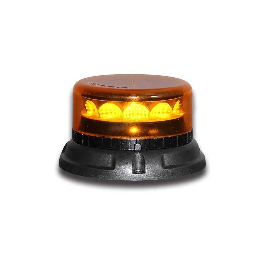 Lampa pojedyncza LED C12 MIRAGE, pomarańczowa, mocowanie 3-pkt 12/24V, R65