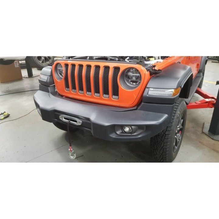 Jeep Wrangler JL 2018- płyta montażowa wyciągarki pod zderzak EU