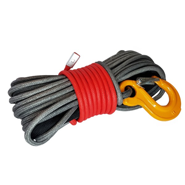 Lina syntetyczna w oplocie VipeRope 6 mm x 15 m. z kauszą