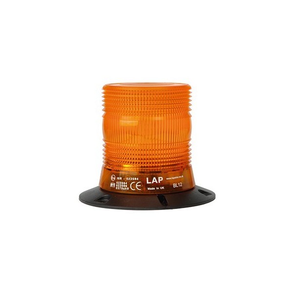 Pojedyncza lampa LAP LTB-020 LED 12/24V, mocowanie magnetyczne, pomarańczowa
