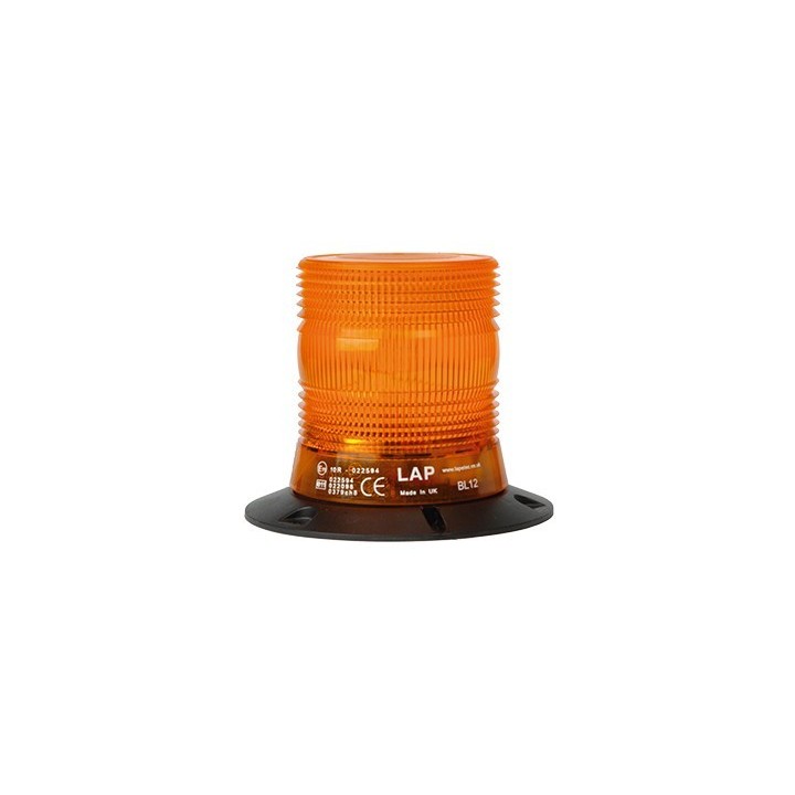 Pojedyncza lampa LAP LTB-020 LED 12/24V, mocowanie magnetyczne, pomarańczowa