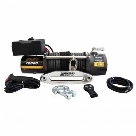 Wyciągarka PW12000 24V z liną syntetyczną