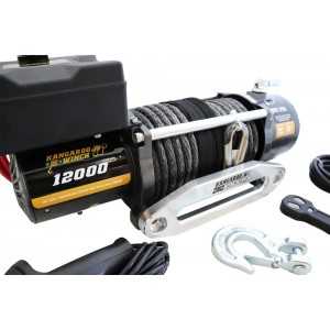 Wyciągarka PW12000 24V z liną syntetyczną