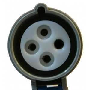 Szybki Wyjazd KUSSMAUL Super 30 Auto Eject AE - wtyczka i gniazdo automatyczne COMBO 230V AC, 30A, 12/24V, 12,07 BAR, 9m przewod