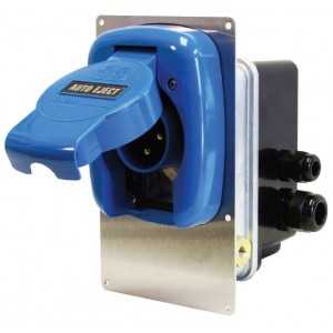 Szybki Wyjazd KUSSMAUL Super 30 Auto Eject AE - wtyczka i gniazdo automatyczne COMBO 230V AC, 30A, 12/24V, 12,07 BAR, 9m przewod