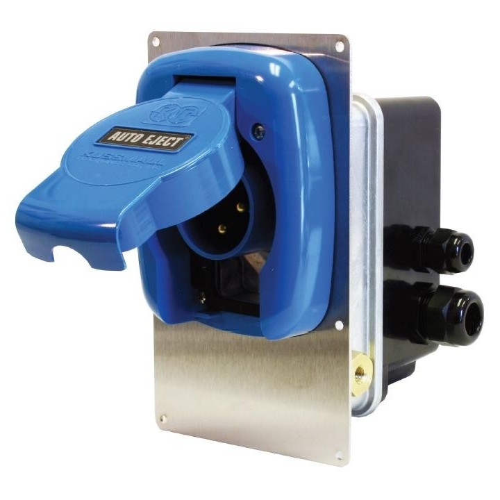 Szybki Wyjazd KUSSMAUL Super 30 Auto Eject AE - wtyczka i gniazdo automatyczne COMBO 230V AC, 30A, 12/24V, 12,07 BAR, 9m przewod