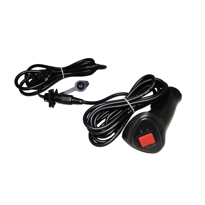 3-pin socket extension cable, cable length 1.7 m