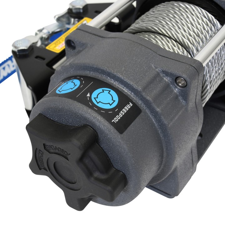 Terra 2500 12V Wire Rope Winch