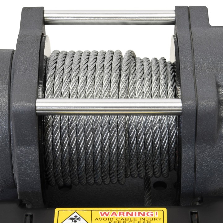 Terra 2500 12V Wire Rope Winch