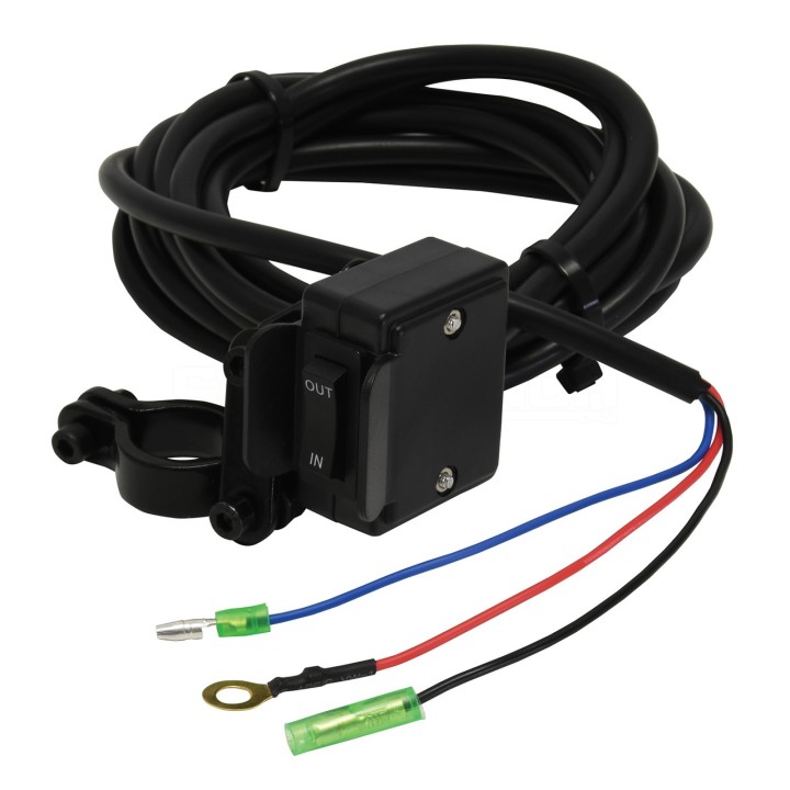 Terra 2500 12V Wire Rope Winch