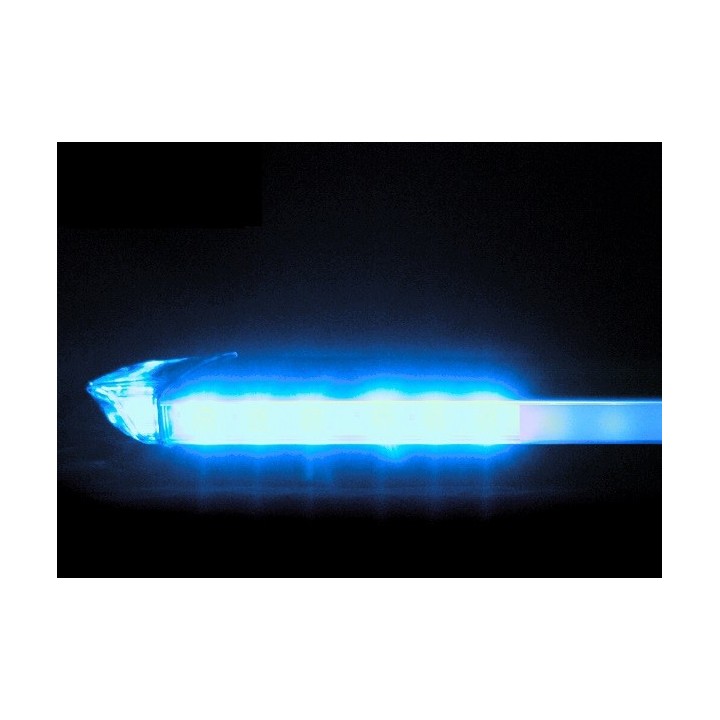 Lampa zespolona Powerlight Falcon LED, 120 cm, niebieska, 12/24V, R65