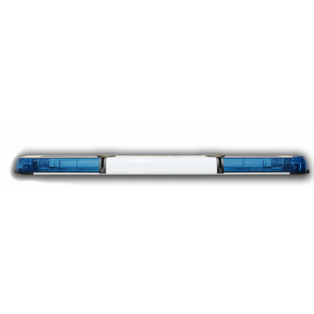 Lampa zespolona Haztec Xpert LED, 1409 mm, 12/24V, niebieska, głośnik 100W, R65