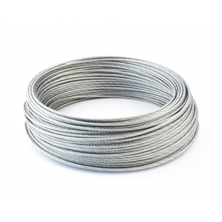 Lina stalowa ocynkowana 8 mm x 30 m. (kausza)