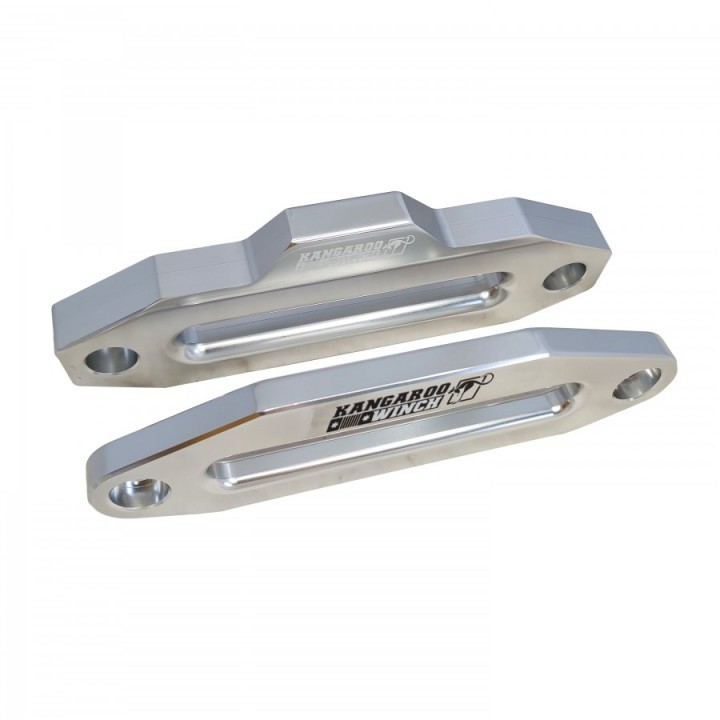 Aluminiowa prowadnica ślizgowa Powerwinch Silver z LOGO