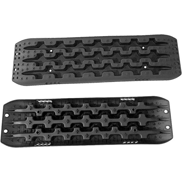 Sand traps, mud ramps, black set 2 pcs recovery boards