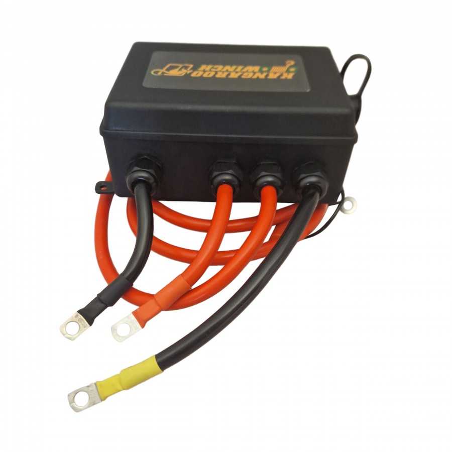 Elektrische Seilwinde Kangaroo Winch K12000XP Synthetikseil 12V  Funkfernbedienung - TechTradeSystem