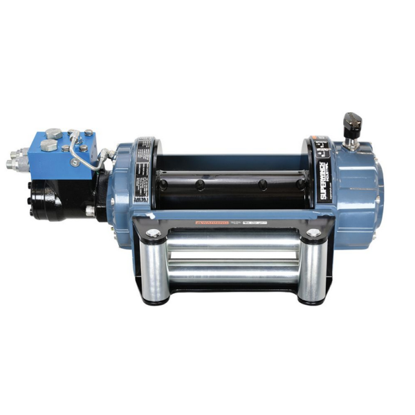 Wyciągarka hydrauliczna SI8000 PRO EN 14492-2 sprzęgło manualne, prowadnica rolkowa