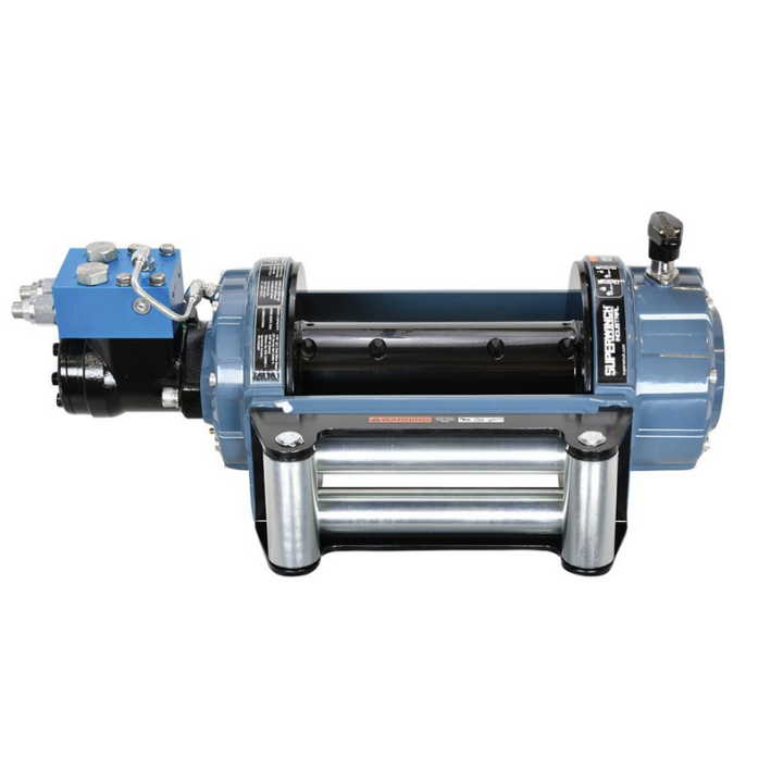 Wyciągarka hydrauliczna Superwinch SI8000 PRO sprzęgło manualne, prowadnica rolkowa