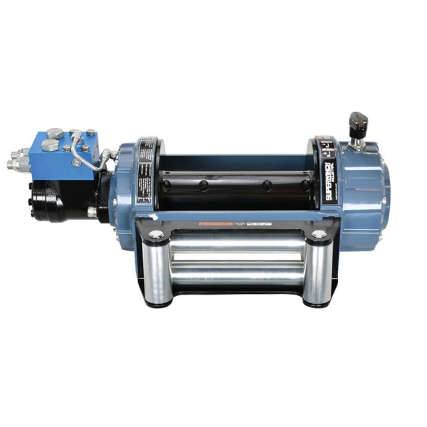 Wyciągarka hydrauliczna SI10000 PRO EN 14492-2 sprzęgło manualne, prowadnica rolkowa