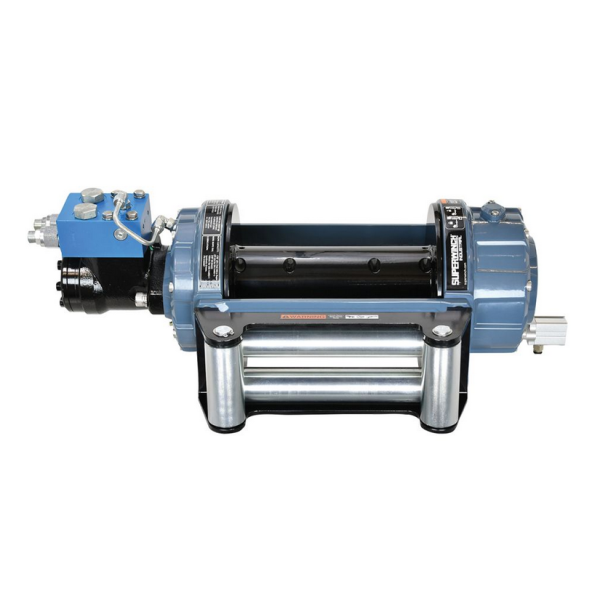 Wyciągarka hydrauliczna SI12000 PRO EN 14492-2 sprzęgło pneumatyczne, prowadnica rolkowa
