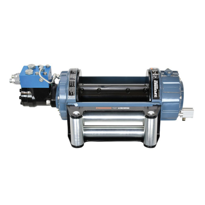 Wyciągarka hydrauliczna Superwinch SI12000 PRO EN 14492-2 sprzęgło pneumatyczne, prowadnica rolkowa