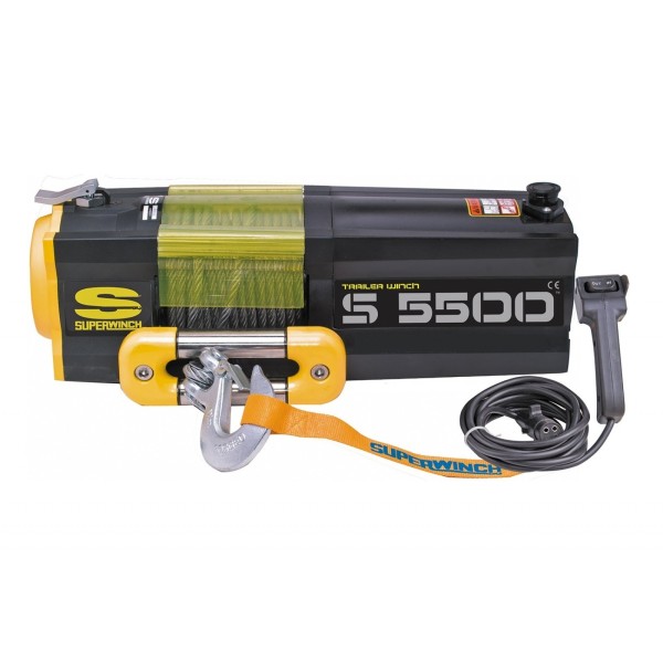 Superwinch S5500 12V with steel rope 12V