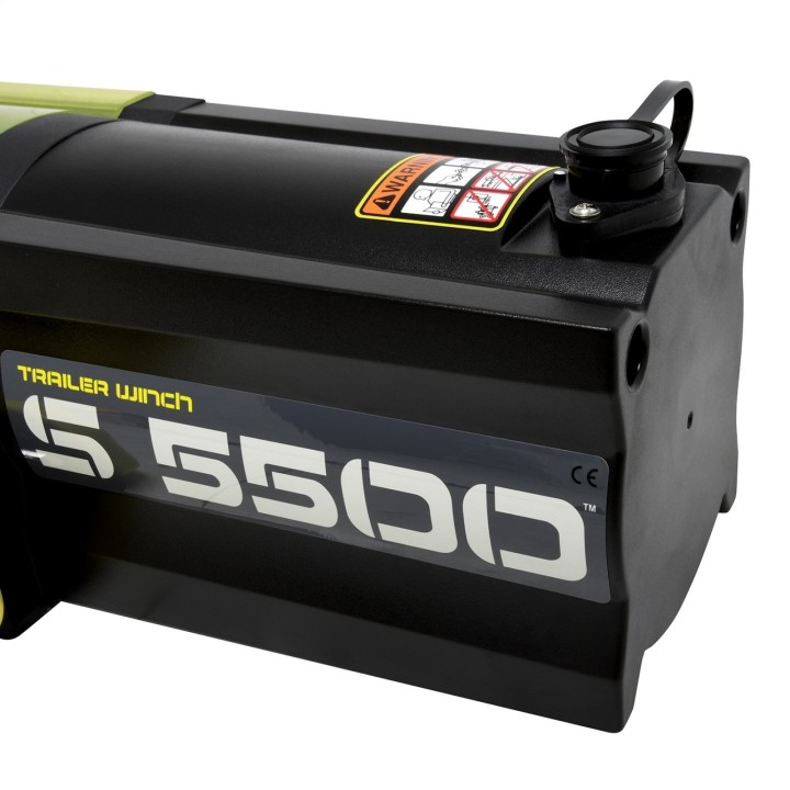 Superwinch S5500 with synthetic rope 12V