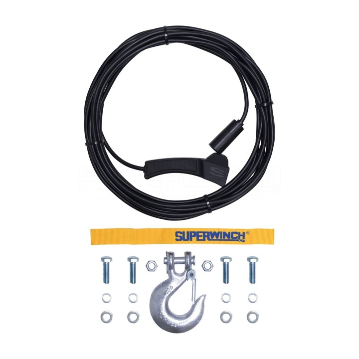 Superwinch S5500 with synthetic rope 12V