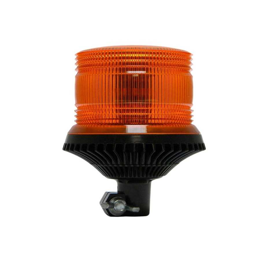 Pojedyncza lampa LAP LFB-030 LED, 12/24V, pomarańczowa, mocowanie DIN, R65