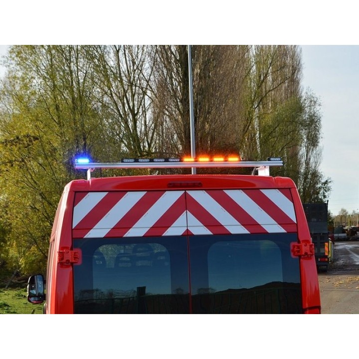 Fala świetlna WASP C4-8, 8 modułów 4LED, 12/24V