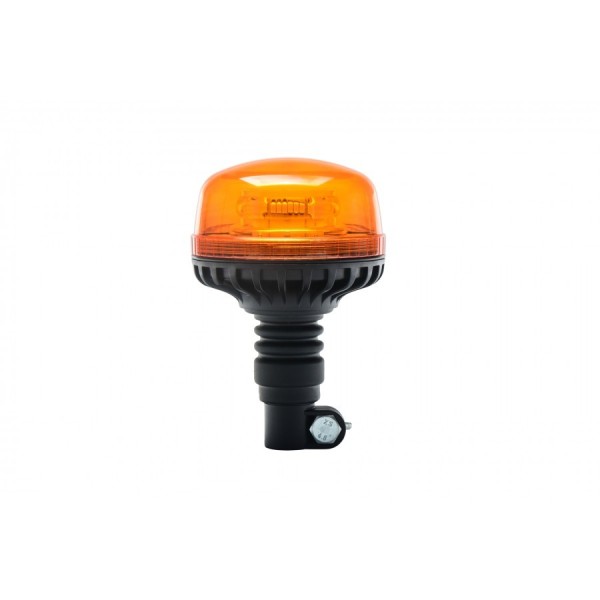 Lampa błyskowa 36x LED, mocowanie flex  12 V/24 V, pomarańczowa