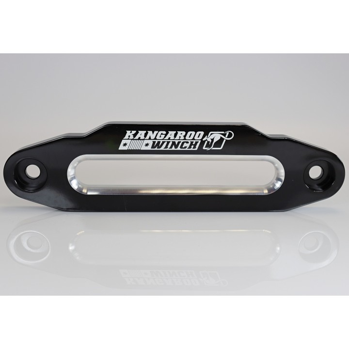 Kangaroowinch Black aluminum hawse fairlead with LOGO