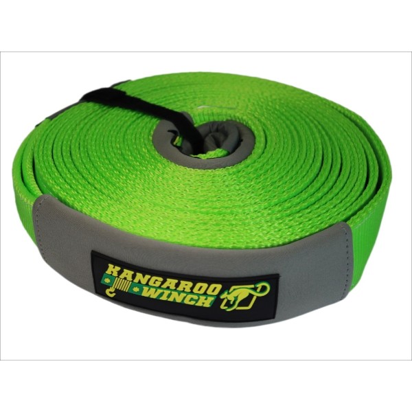 Winch extension strap 10m, 14T Kangaroowinch