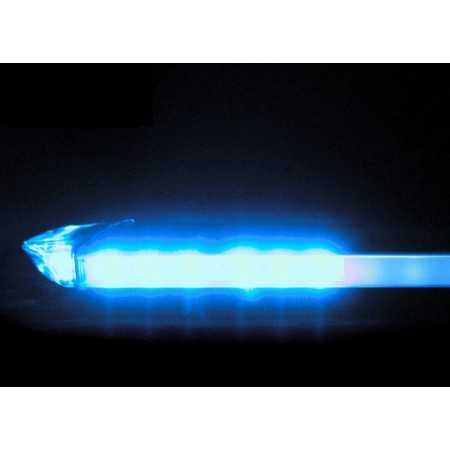 Lampa zespolona Powerlight Falcon LED, 145 cm, niebieska,  12/24V, R65