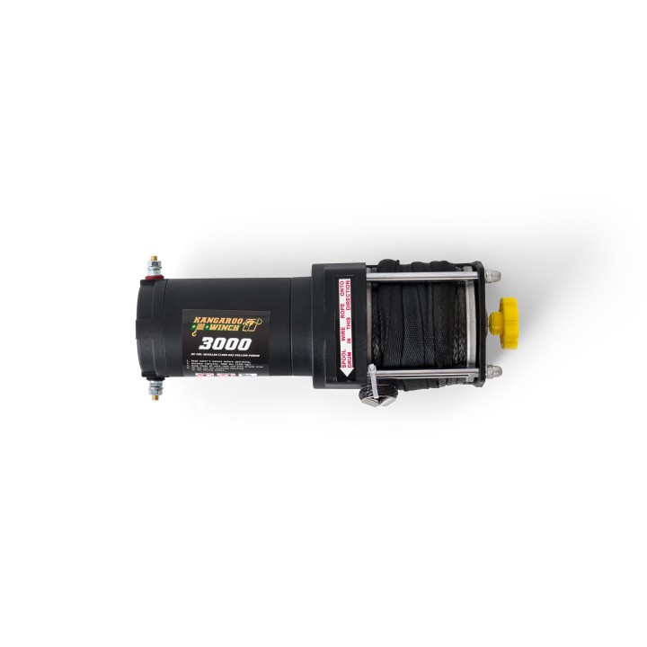 Kangaroowinch K3000SR 12V mit synthetischem Seil
