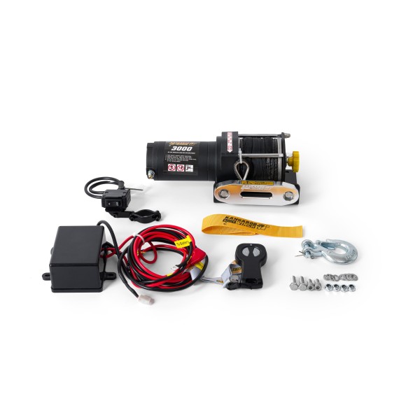 Kangaroowinch K3000SR 12V mit synthetischem Seil