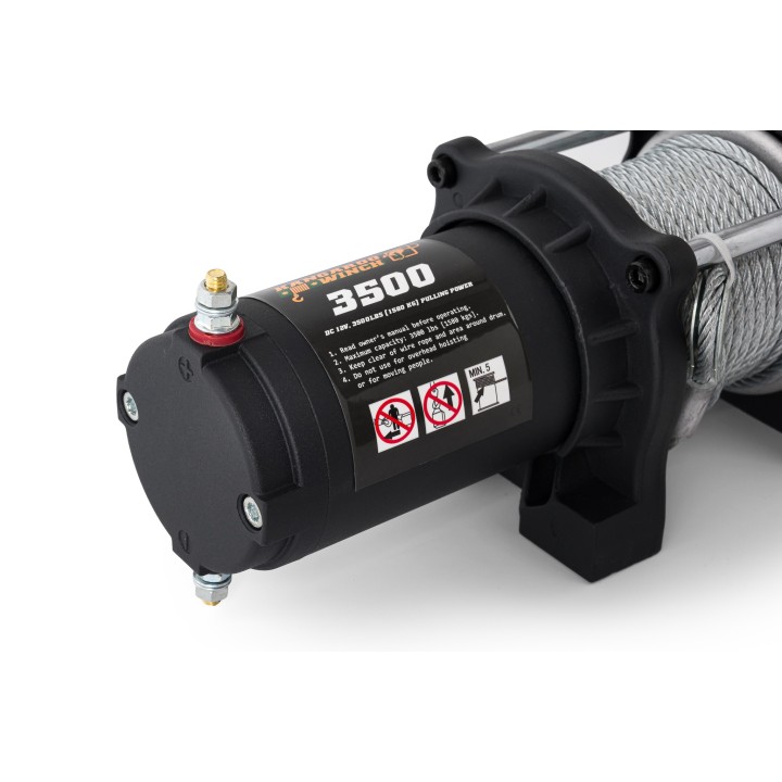 Wyciągarka elektryczna Kangaroowinch K3500 12V ze sterowaniem bezprzewodowym