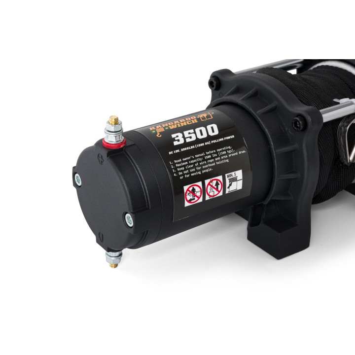 Kangaroowinch elektrische Seilwinde K3500SR 12V mit synthetischem Seil