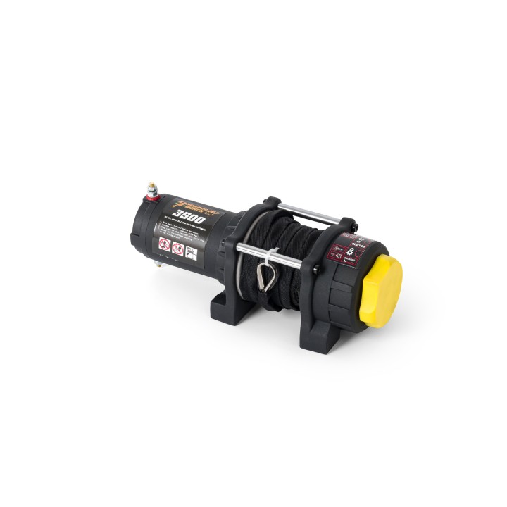 Kangaroowinch K3500SR 12V with synthetic rope and remote controller