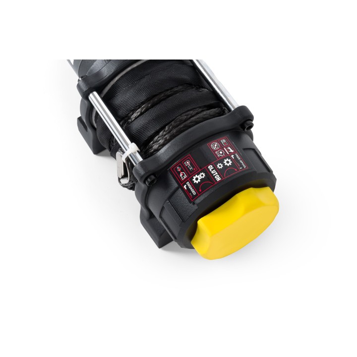 Kangaroowinch K4000SR 12V with synthetic rope and remote controller