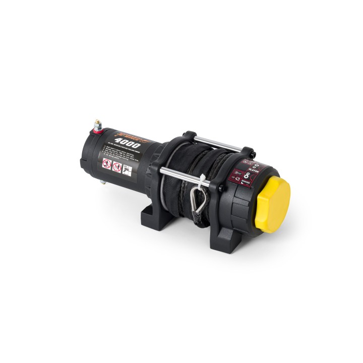 Elektrische Seilwinde K4000SR 12V mit synthetischem Seil